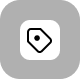 Tag icon button for adding a label
